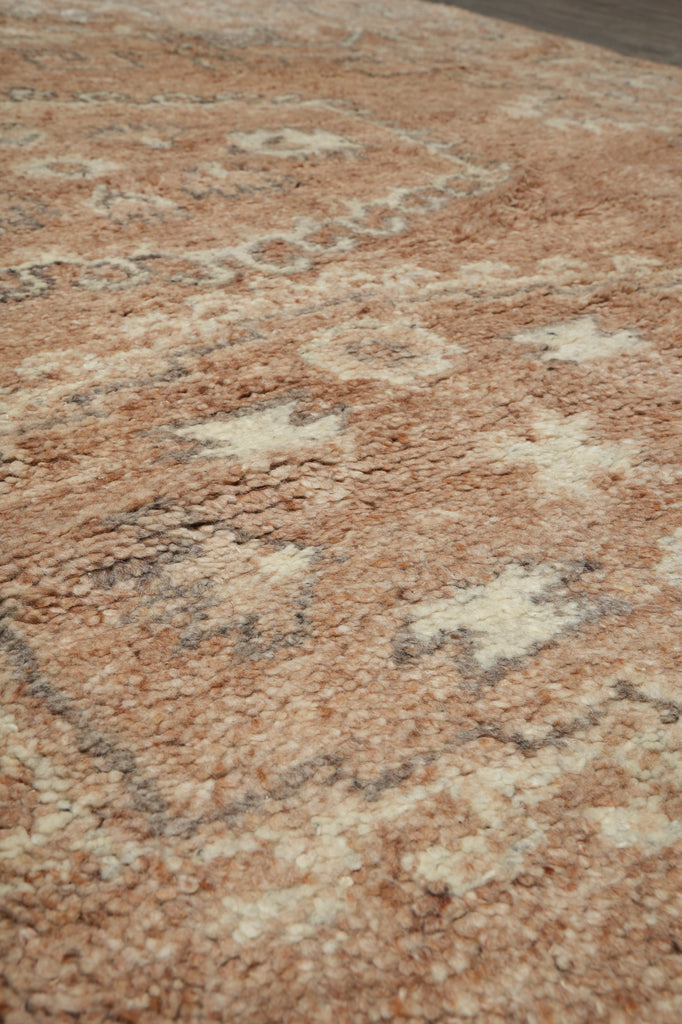 8 x 10 Handmade Modern Imported Rug Natural Light Brown Color #F-3294