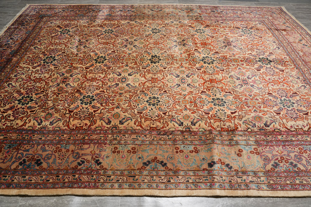 9.6 x 12.9 Pre-Owned Hand-Knotted Persian Rug #PIX-3837