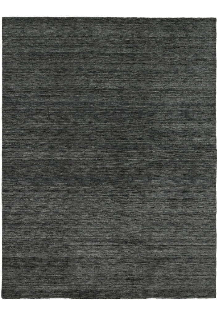 9 x 12 Plain Green color Contemporary Handmade Wool Rug #F-3297