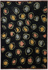 Load image into Gallery viewer, 8 x 10  Black Tibbet Handmade Rug Modern #F-4094