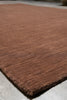 Load image into Gallery viewer, 5 X 8 Contemporary Rug India Solid Brown #B-70546
