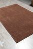 Load image into Gallery viewer, 5 X 8 Contemporary Rug India Solid Brown #B-70546