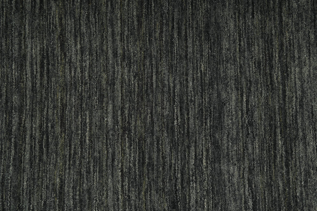 9 x 12 Plain Green color Contemporary Handmade Wool Rug #F-3297