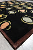 Load image into Gallery viewer, 8 x 10  Black Tibbet Handmade Rug Modern #F-4094