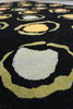 Load image into Gallery viewer, 8 x 10  Black Tibbet Handmade Rug Modern #F-4094