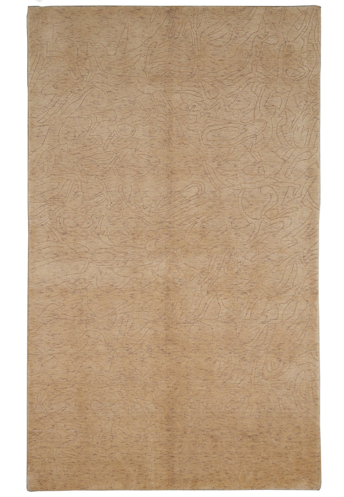 5 X 8 Handmade Contemorary Carpet Olain Color #B-70572