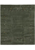 Load image into Gallery viewer, 8 x 10 Handmade Imported Wool Gabbeh Modern Rug Green #F-3299
