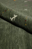 Load image into Gallery viewer, 8 x 10 Handmade Imported Wool Gabbeh Modern Rug Green #F-3299