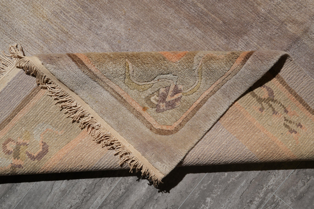 8.8 x 11.6 Modern Handmade Tibbet Rug Pre-Owned Clearance Price #F-4095