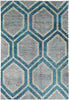Load image into Gallery viewer, 5 X 7 Handmade Modern Carpet Turquoise #F-4420