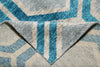 Load image into Gallery viewer, 5 X 7 Handmade Modern Carpet Turquoise #F-4420