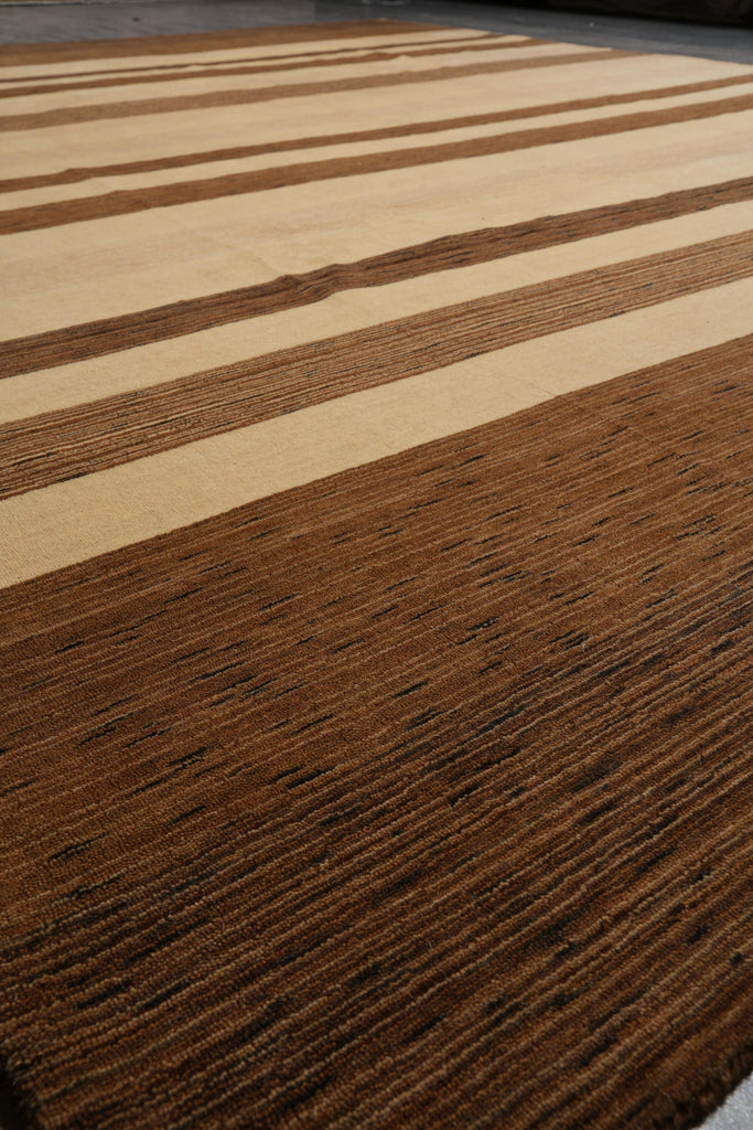 9 x 12 Modern Wool Rug Handmade India #F-4096