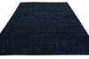 Load image into Gallery viewer, 9 x 11.9 Plain Navy Blue Wool Handmade Imported Modern Rug #F-3300