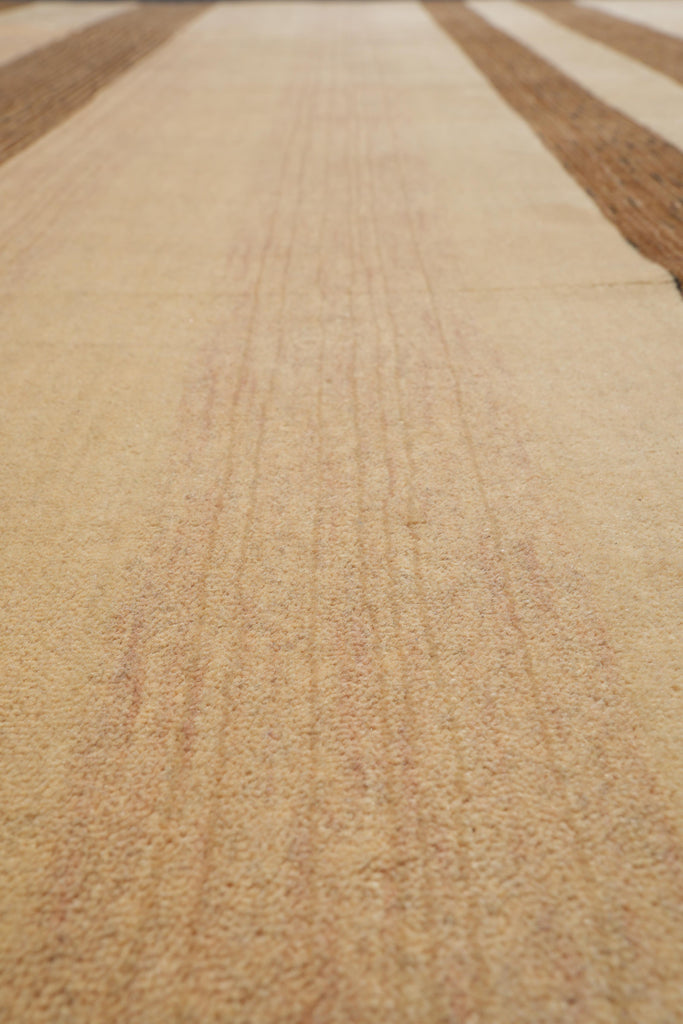 9 x 12 Modern Wool Rug Handmade India #F-4096