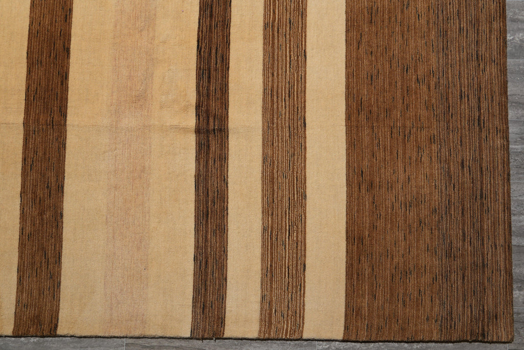 9 x 12 Modern Wool Rug Handmade India #F-4096