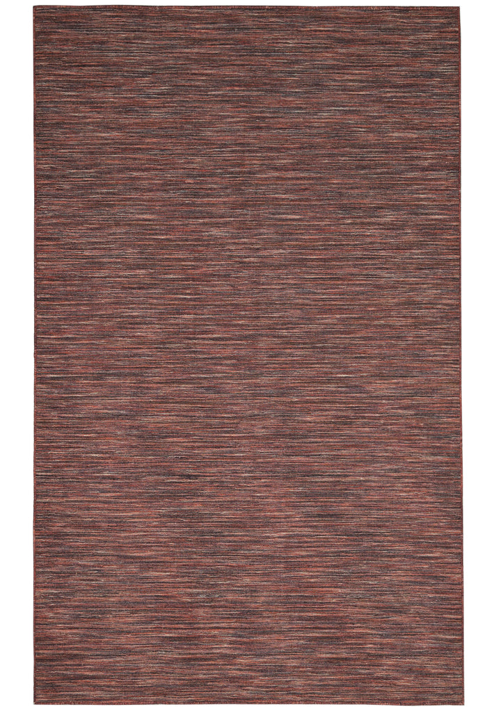 5 X 8 Brown Contemporary Handmade Carpet #F-4423