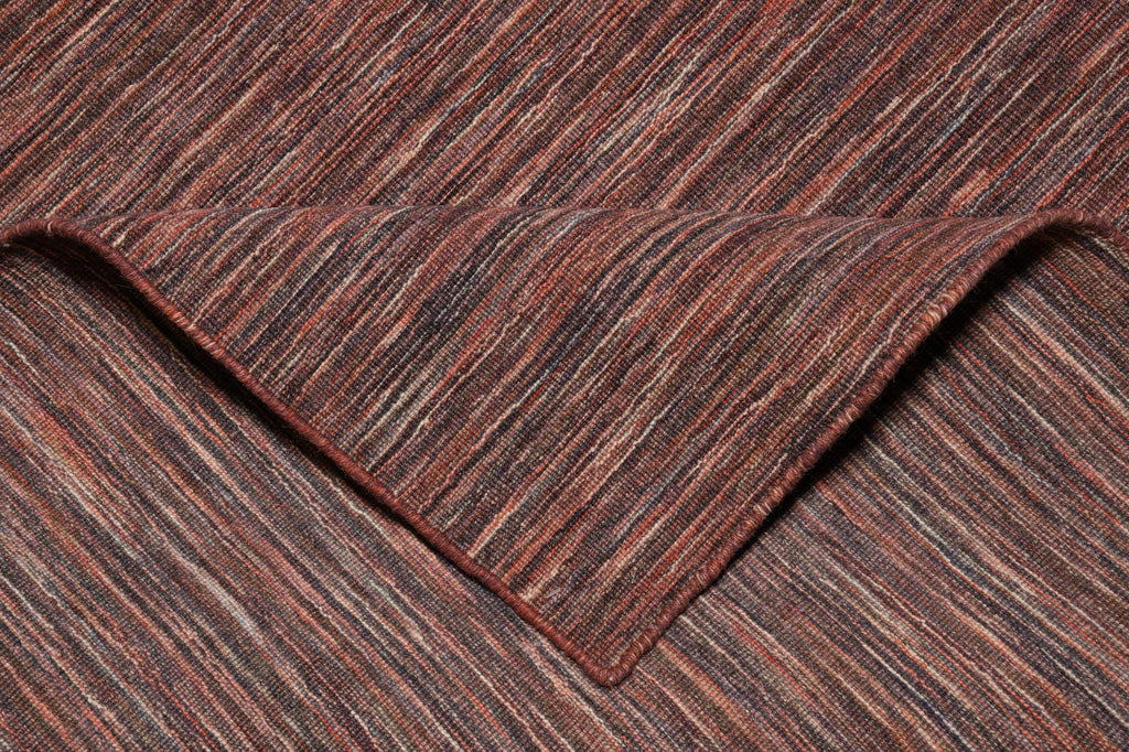 5 X 8 Brown Contemporary Handmade Carpet #F-4423