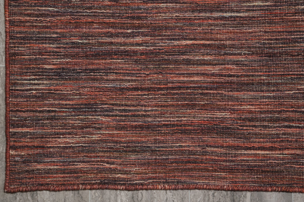 5 X 8 Brown Contemporary Handmade Carpet #F-4423