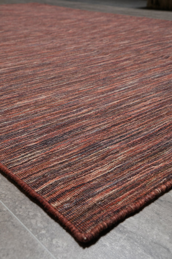 5 X 8 Brown Contemporary Handmade Carpet #F-4423