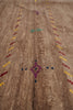 Load image into Gallery viewer, 10 x 13 Handmade Contemporary Gabbeh Wool Rug Coffee Brown #F-3301
