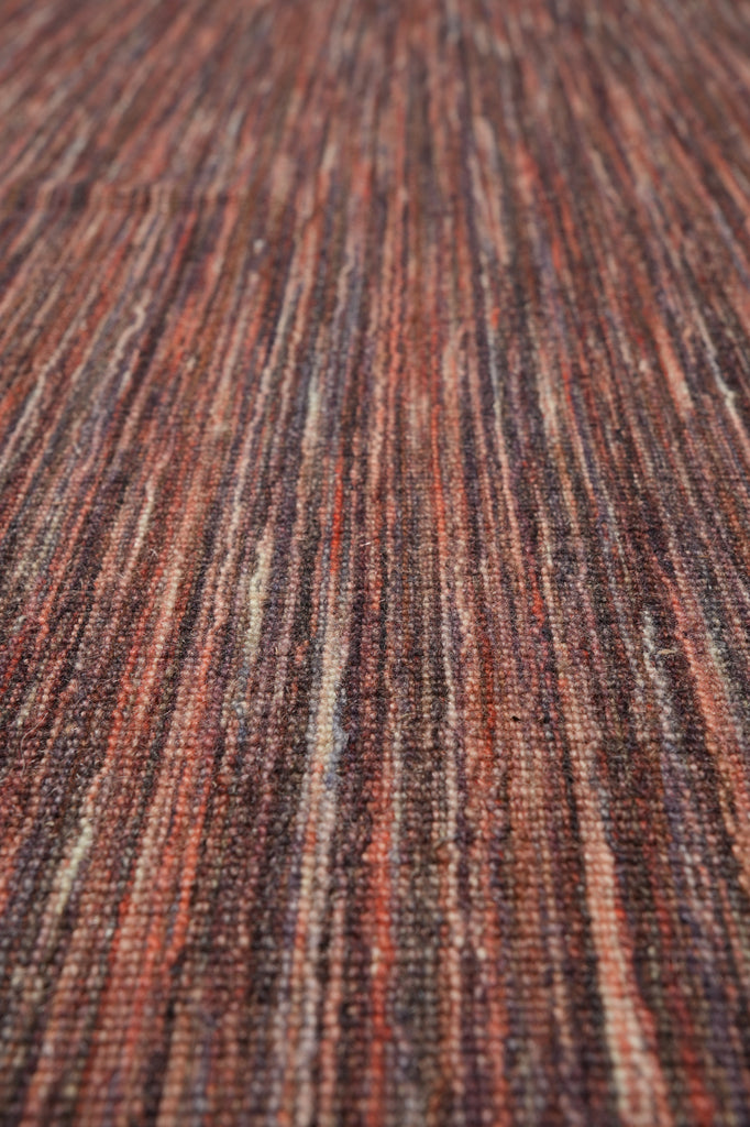 5 X 8 Brown Contemporary Handmade Carpet #F-4423