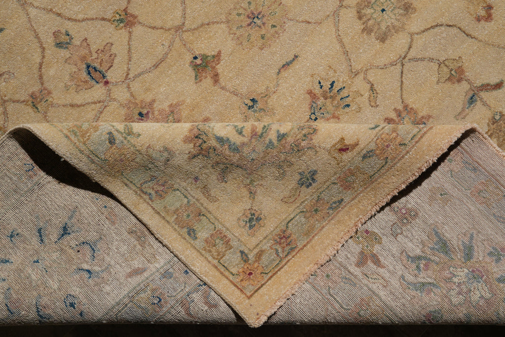 9 x 12 Chobi Ziglar Handmade Rug Natural Wool Transitional #F-4097