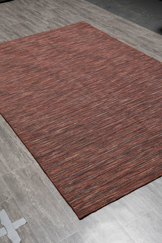 5 X 8 Brown Contemporary Handmade Carpet #F-4423