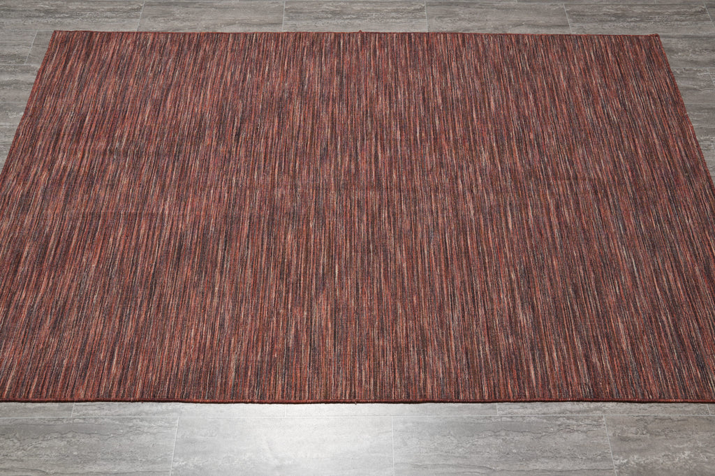 5 X 8 Brown Contemporary Handmade Carpet #F-4423