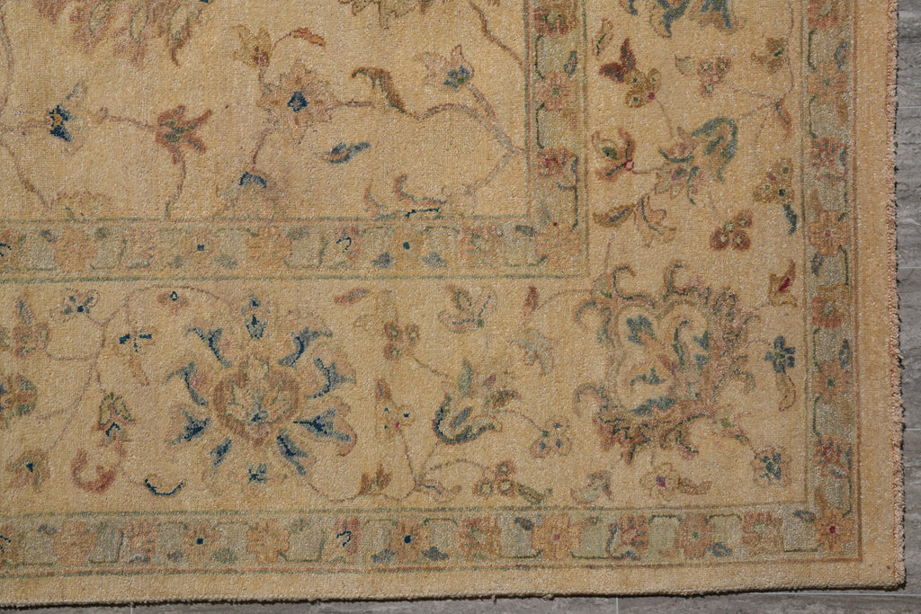 9 x 12 Chobi Ziglar Handmade Rug Natural Wool Transitional #F-4097