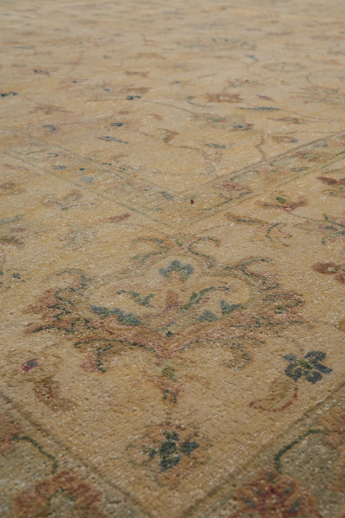 9 x 12 Chobi Ziglar Handmade Rug Natural Wool Transitional #F-4097