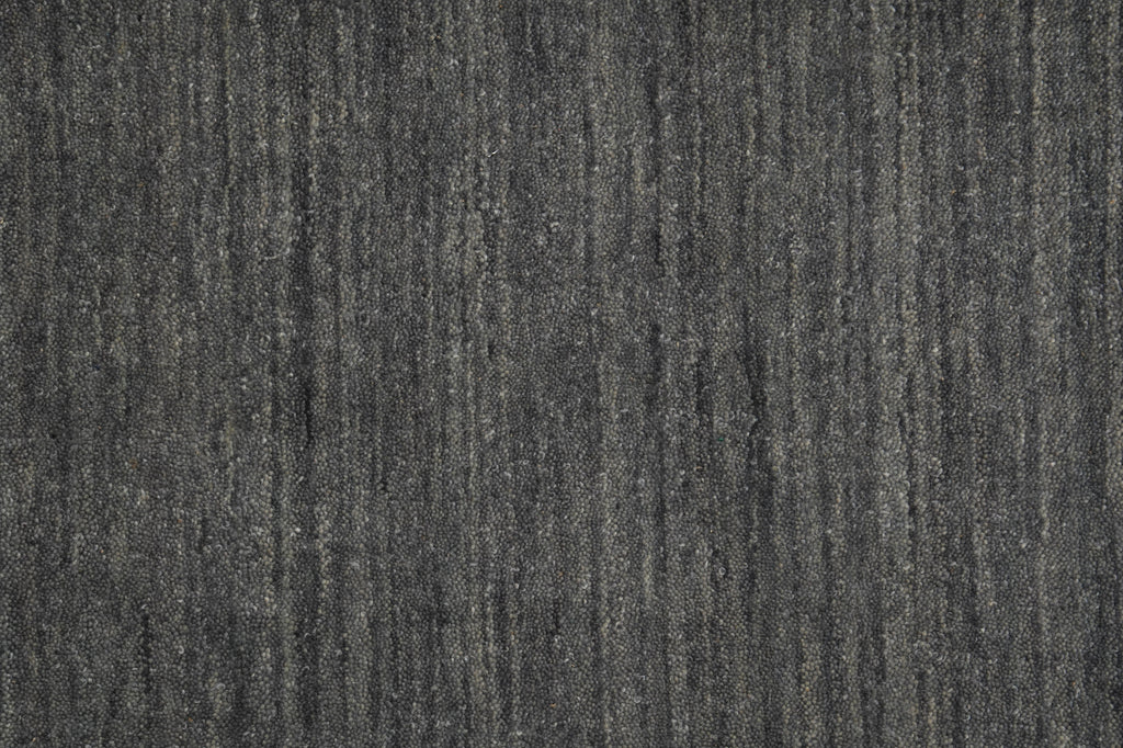 9 x 11.9 Handmade Wool Modern Rug Plain Gray Green New Imported #F-3302