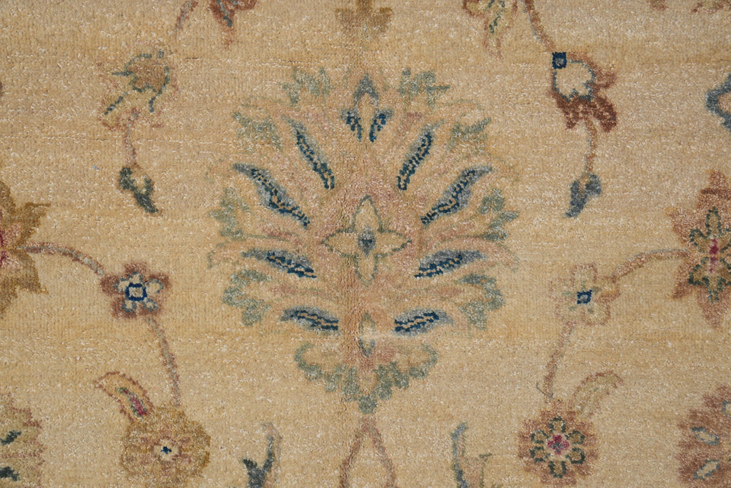 9 x 12 Chobi Ziglar Handmade Rug Natural Wool Transitional #F-4097