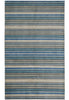 Load image into Gallery viewer, 5 X 8 Blue Handmade Contemporary Rug #b-70586