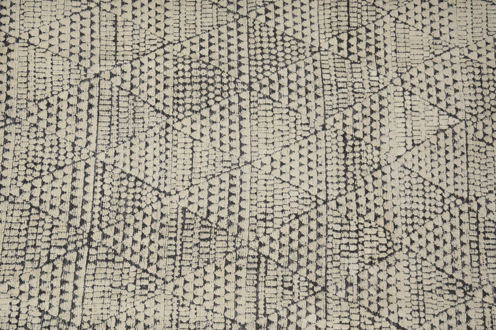 10 x 14 Contemporary Handmade Raised Wool Pile Rug #F-3303
