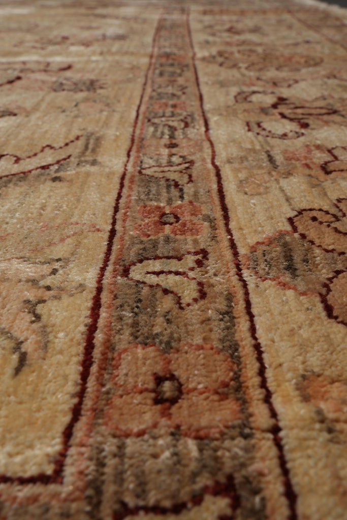 9 x 12 New Ziglar Chobi Handmade Rug Natural Wool Transitional #F-4098