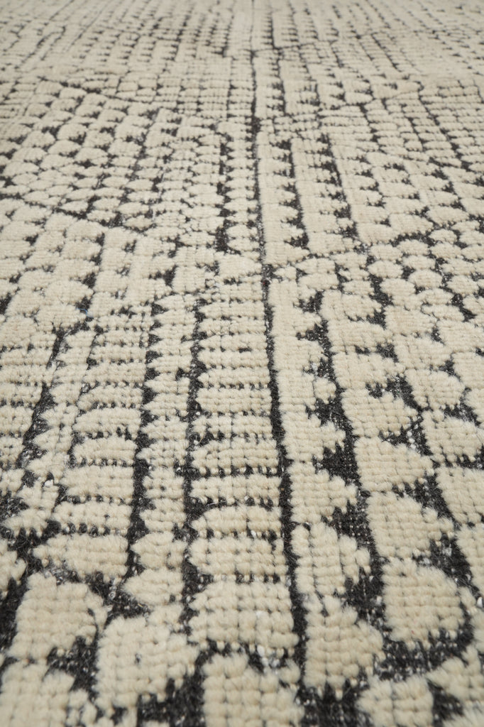10 x 14 Contemporary Handmade Raised Wool Pile Rug #F-3303