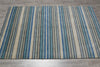 Load image into Gallery viewer, 5 X 8 Blue Handmade Contemporary Rug #b-70586
