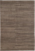 Load image into Gallery viewer, 5 X 6.8 Modern Brown Hanmade Rug #F-4427