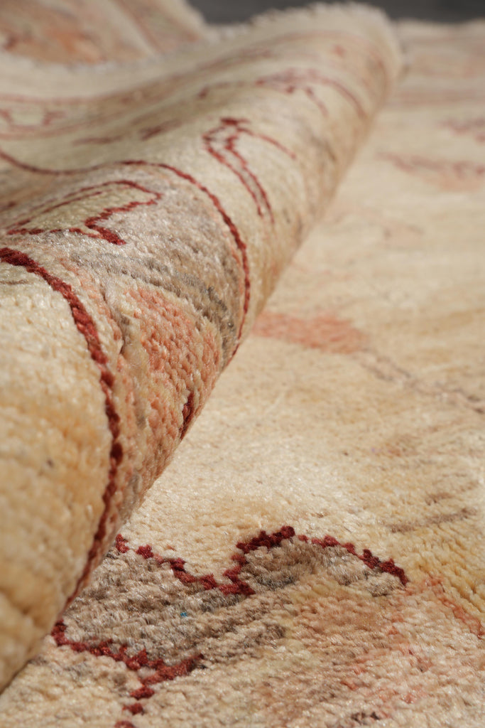 9 x 12 New Ziglar Chobi Handmade Rug Natural Wool Transitional #F-4098