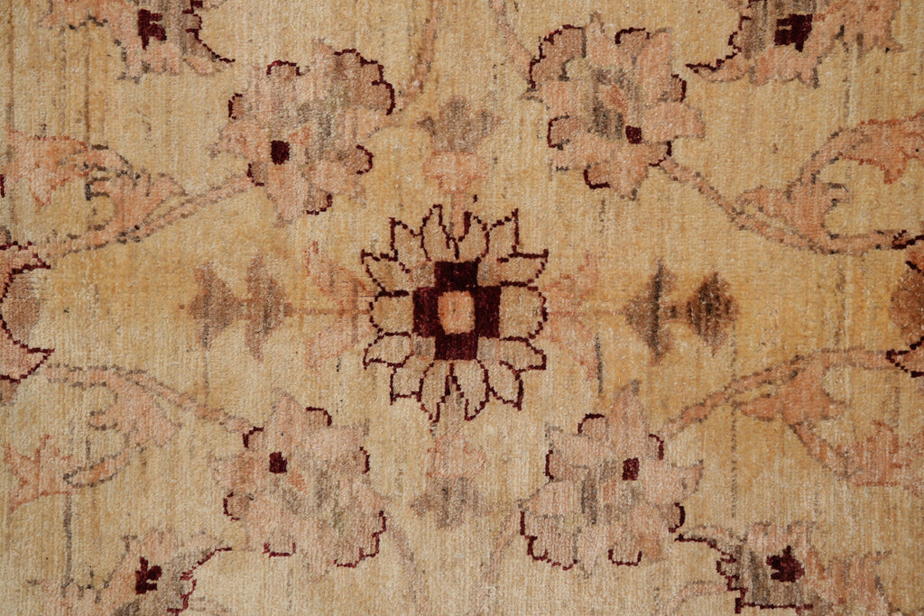 9 x 12 New Ziglar Chobi Handmade Rug Natural Wool Transitional #F-4098