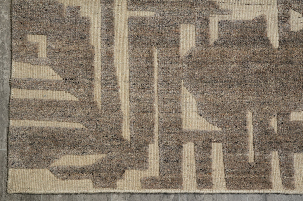 10 X 14 New Handmade Raised Wool pile Modern Rug #F-3304