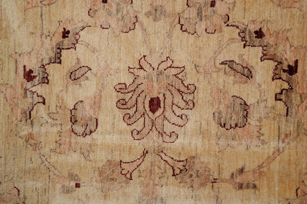 9 x 12 New Ziglar Chobi Handmade Rug Natural Wool Transitional #F-4098