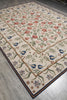 Load image into Gallery viewer, 9.3 x 12.3 Flat Weave Aubusson Rug Engish Garden #F-3040