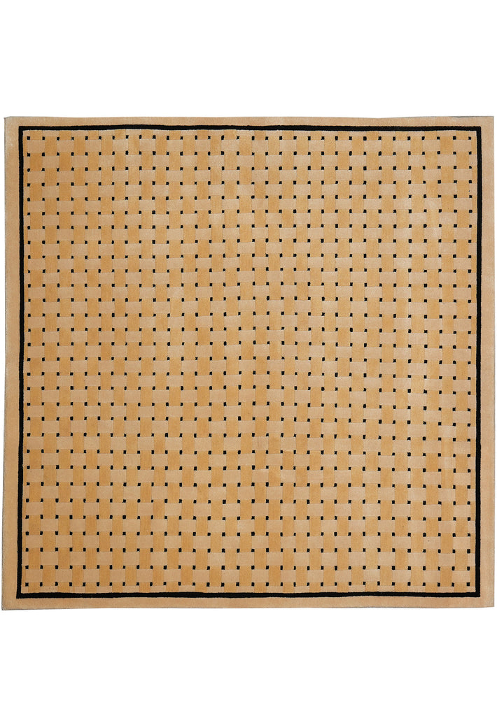 6 X 6 Square Handmade Contemporary Rug #F-4426