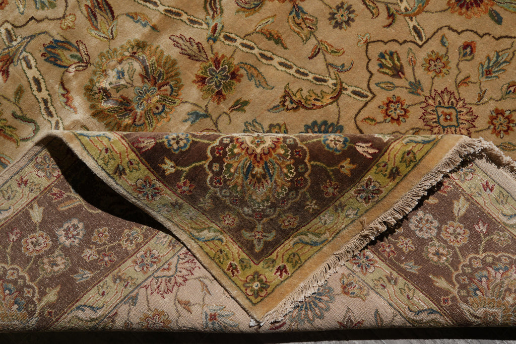 9 x 12 Wool and Silk Quality Handmade Jaipur Rug #F-4099