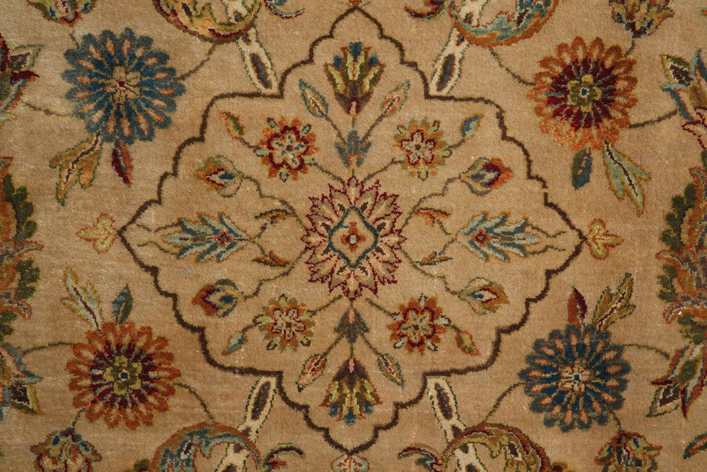 9 x 12 Wool and Silk Quality Handmade Jaipur Rug #F-4099