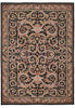 Load image into Gallery viewer, 9 x 12 Flat Weave French Country Aubusson Rug BLACK #PIX-11428
