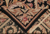 Load image into Gallery viewer, 9 x 12 Flat Weave French Country Aubusson Rug BLACK #PIX-11428