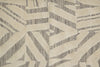 Load image into Gallery viewer, 10 x 14 New Imported Handmade Raised Wool Pile Modern Rug Ivory Taupe #F-3306