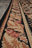 Load image into Gallery viewer, 9 x 12 Flat Weave French Country Aubusson Rug BLACK #PIX-11428